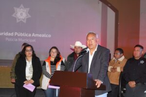 EL PRESIDENTE MUNICIPAL ÓSCAR PÉREZ MARTÍNEZ REFUERZA LA SEGURIDAD EN AMEALCO CON NUEVO EQUIPAMIENTO PARA LA DIRECCIÓN DE SEGURIDAD PÚBLICA