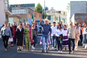 ÓSCAR PÉREZ MARTÍNEZ ENCABEZA ACTO CÍVICO Y DESFILE POR EL 115 ANIVERSARIO DE LA REVOLUCIÓN MEXICANA
