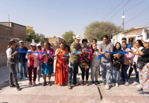 RODRIGO MONSALVO ENTREGA OBRAS DE URBANIZACIÓN EN SALDARRIAGA Y HACIENDA LA CRUZ