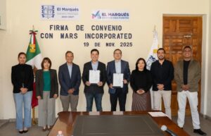 RODRIGO MONSALVO ENCABEZA FIRMA DE CONVENIO CON MARS INCORPORATED PARA FORTALECER LA PROTECCIÓN ANIMAL EN EL MARQUÉS