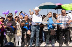 RODRIGO MONSALVO ENTREGA COLECTOR PLUVIAL QUE FORTALECE LA INFRAESTRUCTURA PLUVIAL EN EL ACCESO A PASEOS DEL MARQUÉS