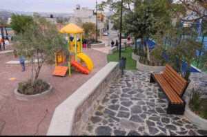CHEPE GUERRERO INAUGURA PARQUE CON INVERSIÓN DE 4 MILLONES DE PESOS