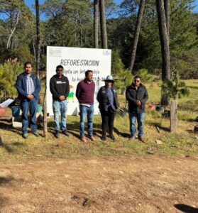 REFORESTACIÓN “ADOPTA UN ÁRBOL Y DEJA TU HUELLA” EN SAN JOAQUÍN