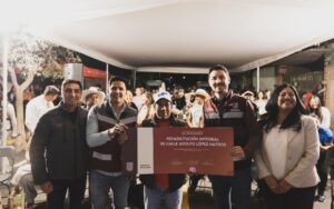 REHABILITACIÓN INTEGRAL DE LA CALLE ADOLFO LÓPEZ MATEOS BENEFICIA A HABITANTES DE SAN NICOLÁS