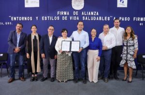 CHEPE GUERRERO FIRMA ALIANZA PARA PROMOVER UNA VIDA SALUDABLE A TRABAJADORES DEL MUNICIPIO DE CORREGIDORA