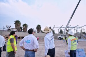 CUMPLE FELIFER MACÍAS COMPROMISOS CON LA REHABILITACIÓN DE LA UNIDAD DEPORTIVA JOSEFA ORTIZ DE DOMÍNGUEZ