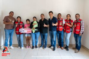 CUANDO LA FAMILIA CRECE, TAMBIÉN CRECEN LOS SUEÑOS: PRESIDENTE MUNICIPAL DE ARROYO SECO FERNANDO SÁNCHEZ GIL ENTREGA NUEVO CUARTO DORMITORIO