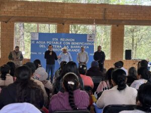 5TA REUNIÓN DE BENEFICIARIOS DE LOS SISTEMAS DE AGUA ‘LA BARRANCA’ Y ‘ARROYO GRANDE’. EN PINAL DE AMOLES
