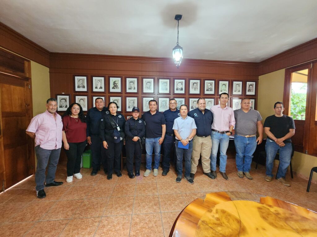GOBIERNO MUNICIPAL FORTALECE ACCIONES COORDINADAS POR LA SEGURIDAD DE JALPAN