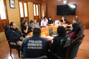 GOBIERNO MUNICIPAL FORTALECE ACCIONES COORDINADAS POR LA SEGURIDAD DE JALPAN