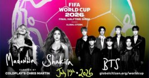 MADONNA, SHAKIRA Y BTS, PROTAGONIZARÁN EL SHOW DE MEDIO TIEMPO DE LA FINAL DEL MUNDIAL 2026 EN NEW YORK STADIUM