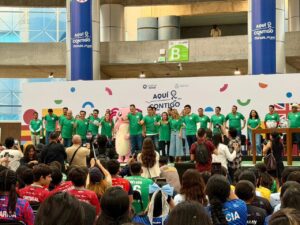 EL PRESIDENTE MUNICIPAL ALEJO SÁNCHEZ DE SANTIAGO ASISTIÓ A LA INAUGURACIÓN DEL MUNDIAL JOVEN