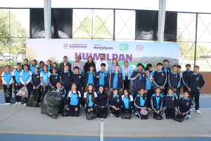 IMPULSA JAIRO MORALES CULTURA DEL RECICLAJE ENTRE JÓVENES DE HUIMILPAN