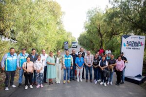 SUPERVISA ROBERTO CABRERA LOS TRABAJOS DE MEJORAMIENTO DEL CAMINO LA VALLA – LA FUENTE