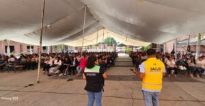 REALIZA SESA ACCIONES DE PROTECCIÓN CONTRA RIESGOS SANITARIOS PREVIO A LA PEREGRINACIÓN A PIE AL TEPEYAC
