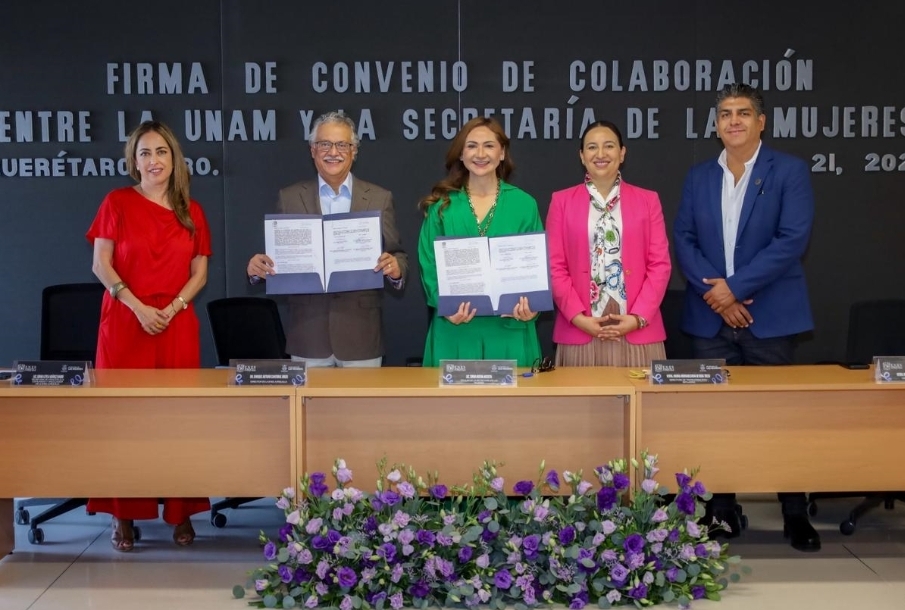 FORTALECEN SEMUJERES Y UNAM JURIQUILLA ALIANZA EN FAVOR DE LA IGUALDAD Y LA PREVENCIÓN DE LAS VIOLENCIAS