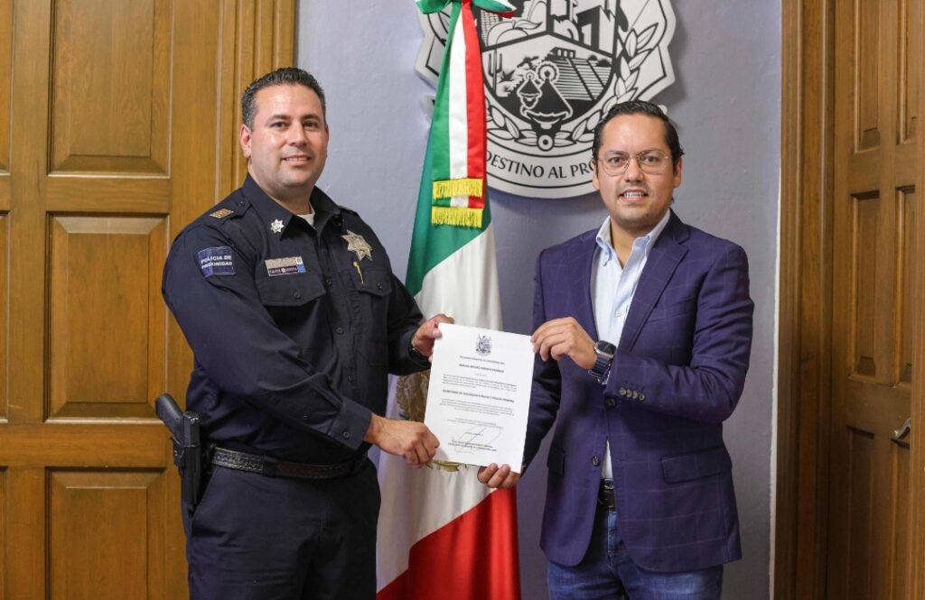 CHEPE GUERRERA NOMBRA COMO SECRETARIO DE SEGURIDAD PÚBLICA A ADRIÁN ARROYO PEDRAZA