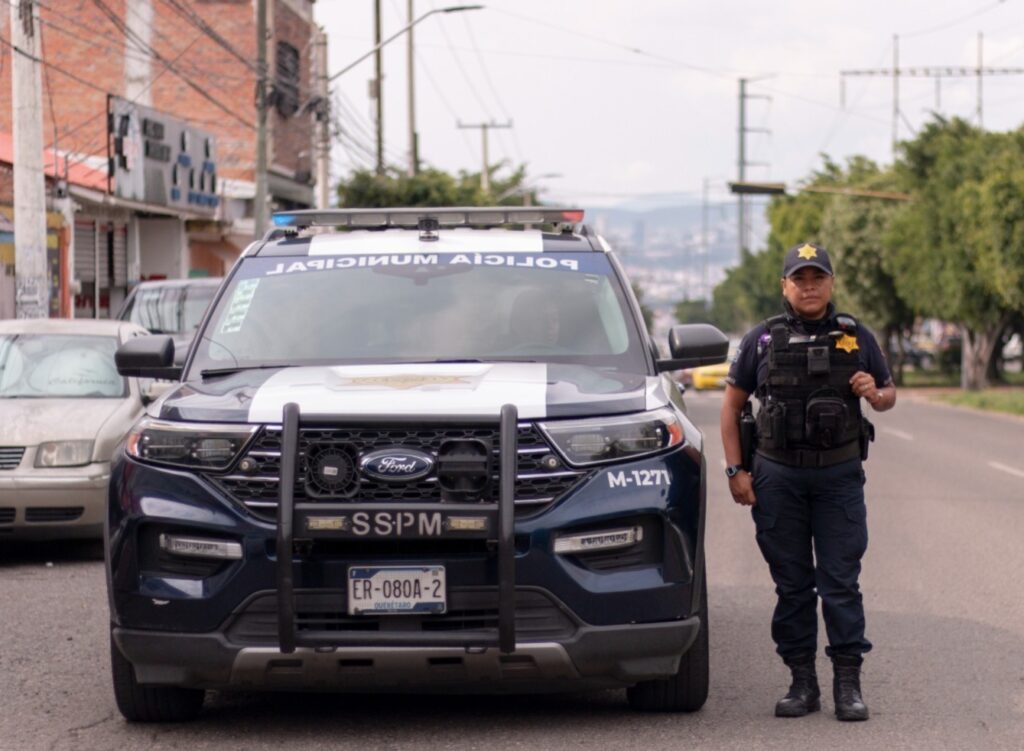 DETENIDAS 80 PERSONAS POR LA SSPMQ EN COLONIAS DE ZONA NORPONIENTE