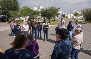 CHEPE GUERRERO SUPERVISA COLONIAS CON INCIDENCIAS POR LAS FUERTES LLUVIAS