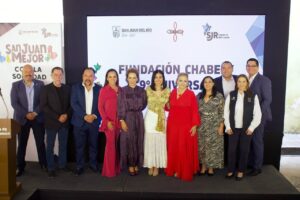ROBERTO CABRERA ASISTE A CEREMONIA POR EL 9º ANIVERSARIO DE FUNDACIÓN CHABELY E INFORME DE ACTIVIDADES