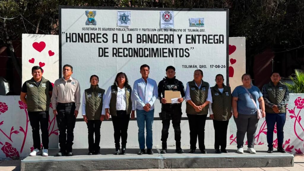 PRESIDENTE MUNICIPAL ALEJO SÁNCHEZ DE SANTIAGO RECONOCE DESEMPEÑO DE ELEMENTOS DE SEGURIDAD PÚBLICA Y PROTECCIÓN CIVIL