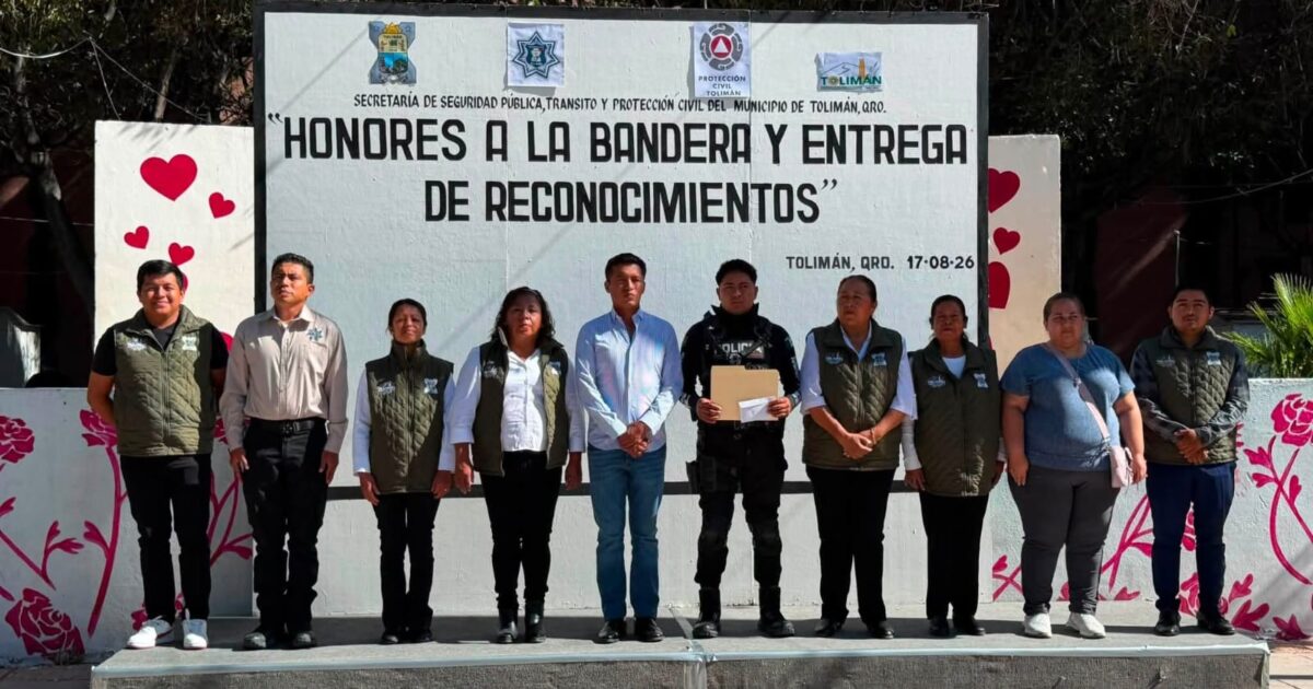 PRESIDENTE MUNICIPAL ALEJO SÁNCHEZ DE SANTIAGO RECONOCE DESEMPEÑO DE ELEMENTOS DE SEGURIDAD PÚBLICA Y PROTECCIÓN CIVIL