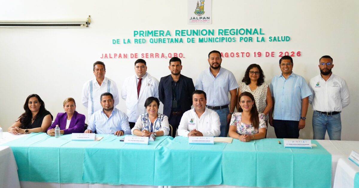 COMO COORDINADOR REGIONAL, RUBÉN HERNÁNDEZ ENCABEZA REUNIÓN DE MUNICIPIOS POR LA SALUD