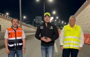 SUPERVISA FELIFER MACÍAS OPERATIVO VIAL POR OBRAS DEL TREN MÉXICO -QUERÉTARO EN BERNARDO QUINTANA