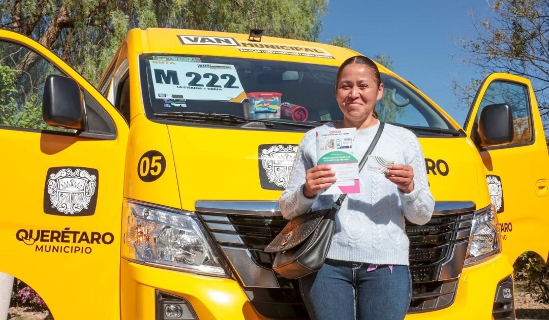 ATENCIÓN ESPECIALIZADA PARA MUJERES A TRAVÉS DEL TRANSPORTE COMUNITARIO