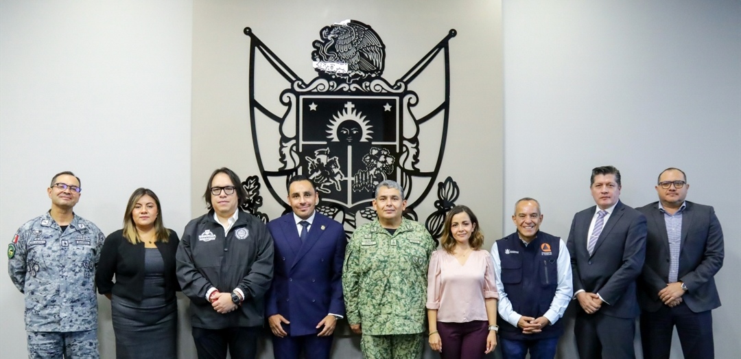 MANTIENEN COORDINACIÓN INTERINSTITUCIONAL EN MESA ESTATAL DE PAZ Y SEGURIDAD